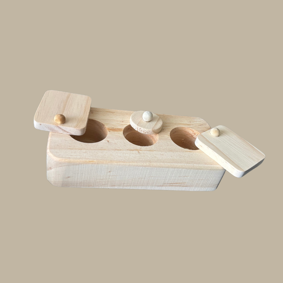 Intelligenzspielzeug aus Holz für Kleintiere