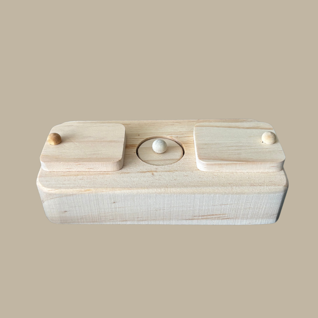 Intelligenzspielzeug aus Holz für Kleintiere